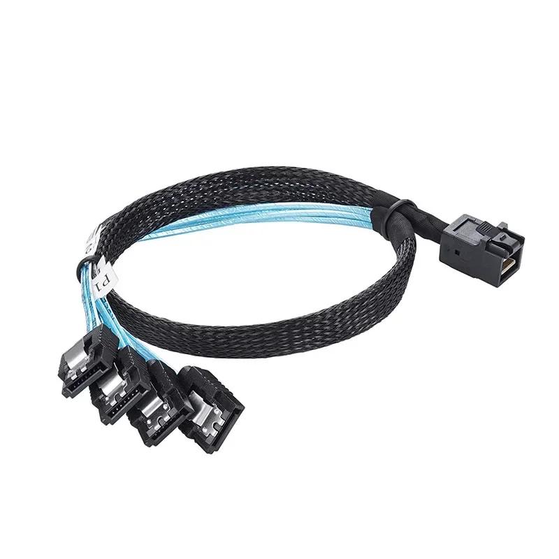 ̴ SAS HD 12G SFF8643-4 SATA ̺,  SFF 8643  Ʈѷ-4 SATA ϵ ̺  ̺
